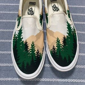 Vans x Kith ‘Treescape’ Slip On Shoes Unisex Mens‎ 11.5